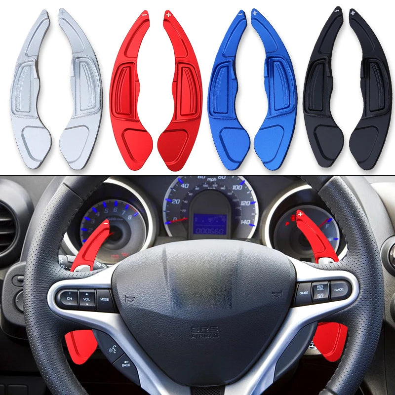 Alloy Shifter Paddle For Civic FD6 2009-2011 CR-V 2009-2013 City 2008 Car Steering Wheel Paddle Shift Extension