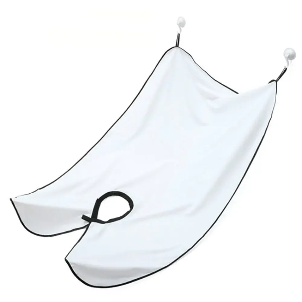 Shaving Hair Catcher Beard Bib for Men, Grooming Apron with Mirror Cover, Practical Tool for Mess-Free Clean Up
