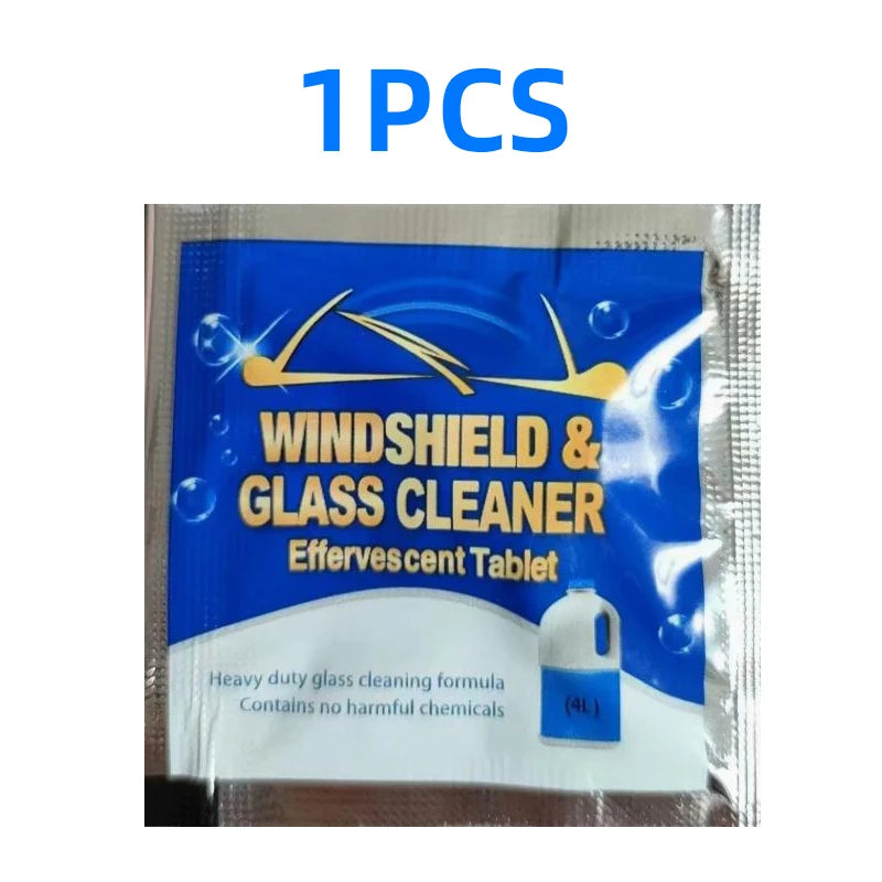 Car Windshield Cleaner Car Effervescent Tablet Glass Water Solid Cleaner Universal Automobile Accessories Spray Cleaner