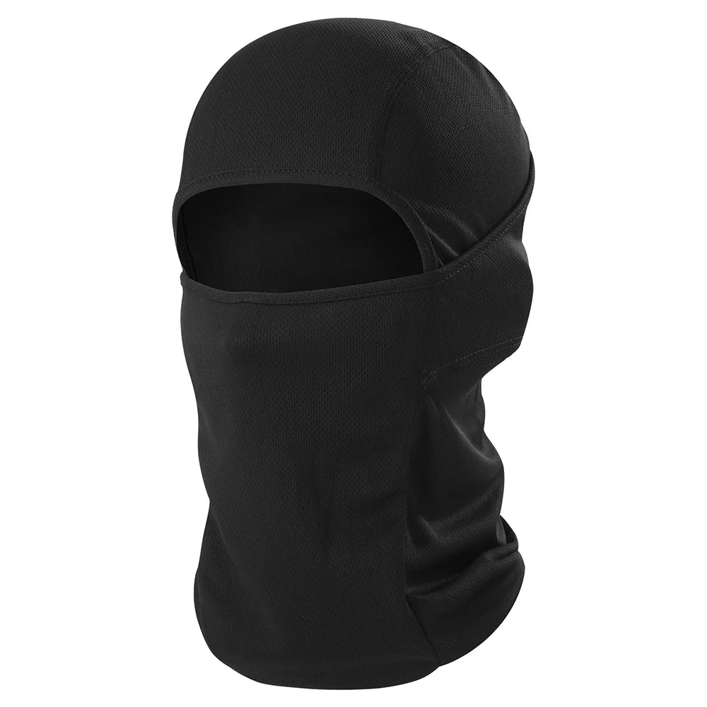 Tactical Windproof Balaclava for Bicycle Riding, Full Cover, Outdoor Hunting, Hiking Head, Warm Shield, Ski Scarf