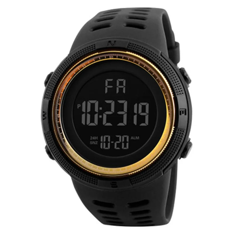 Electronic Watch For Mens Military Sports Watches Luminous Multifunction LED Digital Wristwatch for man kids Boy Student Teen
