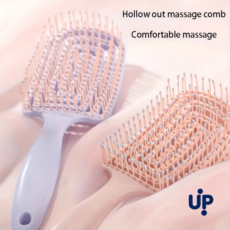 Volumizing Detangling Hair Massage comb Hair Massage Comb with Hollowed-Out Design hair styling tools for real hair wigs