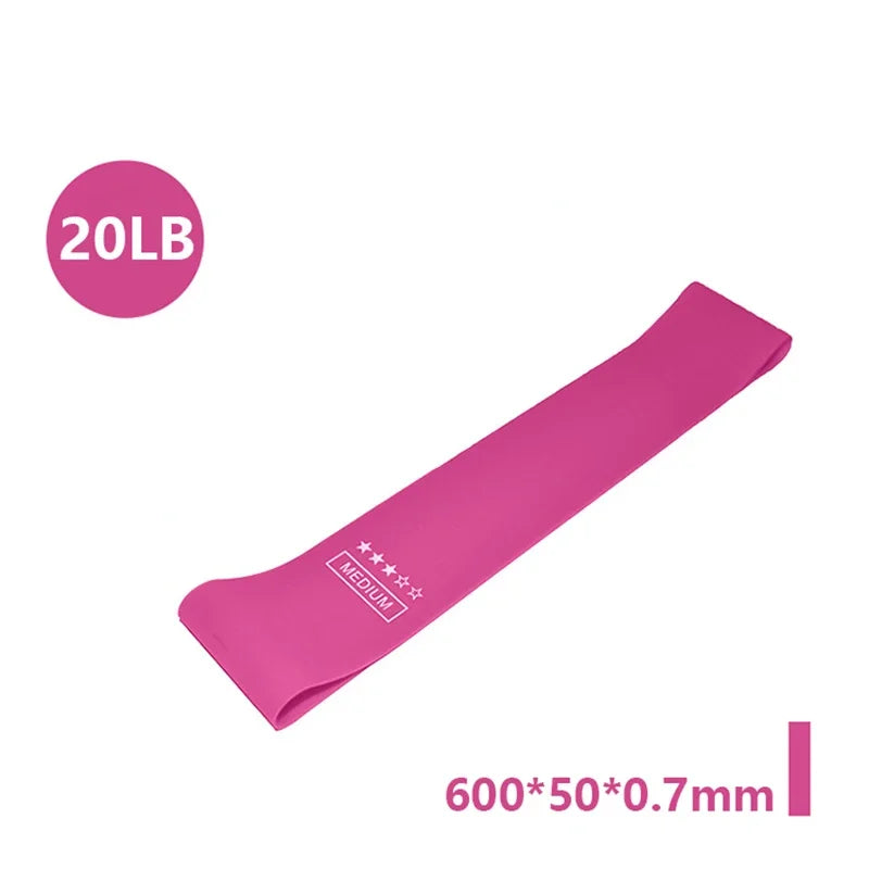 Exercise Resistance Bands, Latex Loop Set. For Strength Training, Home & Travel Different Bands Yoga Band Fitness Training