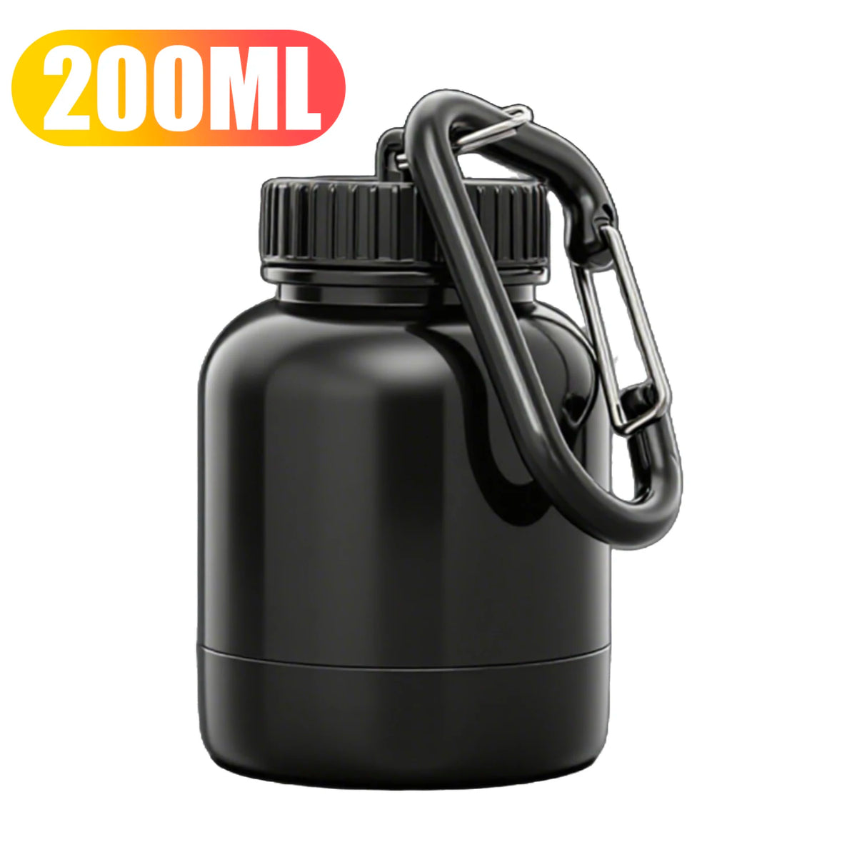 Outdoor Sports Mini Portable Container Dispenser Bottle Gym Fitness Travel Exercise Pre-Workout Shaker Backpack Hanger 1/2pcs