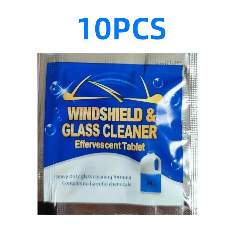 Car Windshield Cleaner Car Effervescent Tablet Glass Water Solid Cleaner Universal Automobile Accessories Spray Cleaner