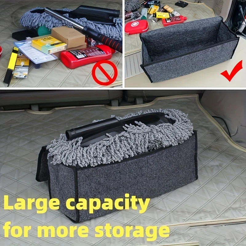 Foldable Car Trunk Organizer 1PC: Ergonomic Handle, Durable Fabric - For SUV/Cars/Trucks