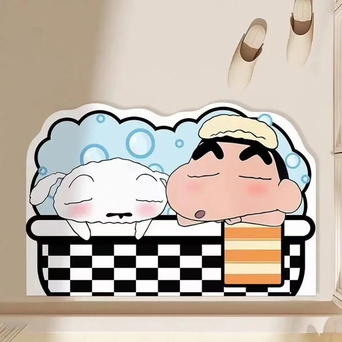 Shower Room Water Uptake Mat Quick Drying Fashionable Home Gifts And Exquisite Cartoon Anime Soft And Comfortable Anime Periphe
