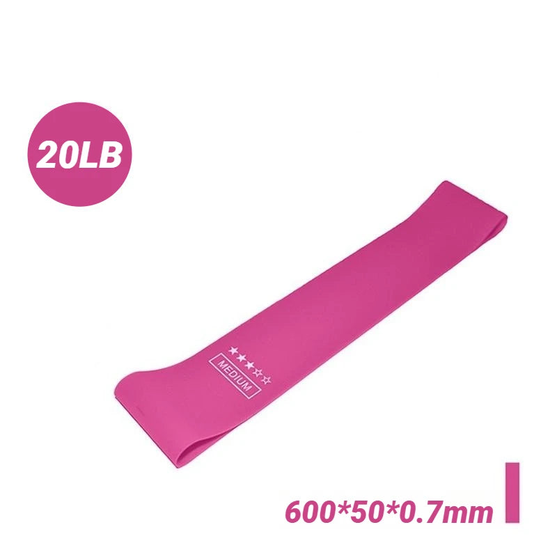 Exercise Resistance Bands, Latex Loop Set. For Strength Training, Home & Travel Different Bands Yoga Band Fitness Training