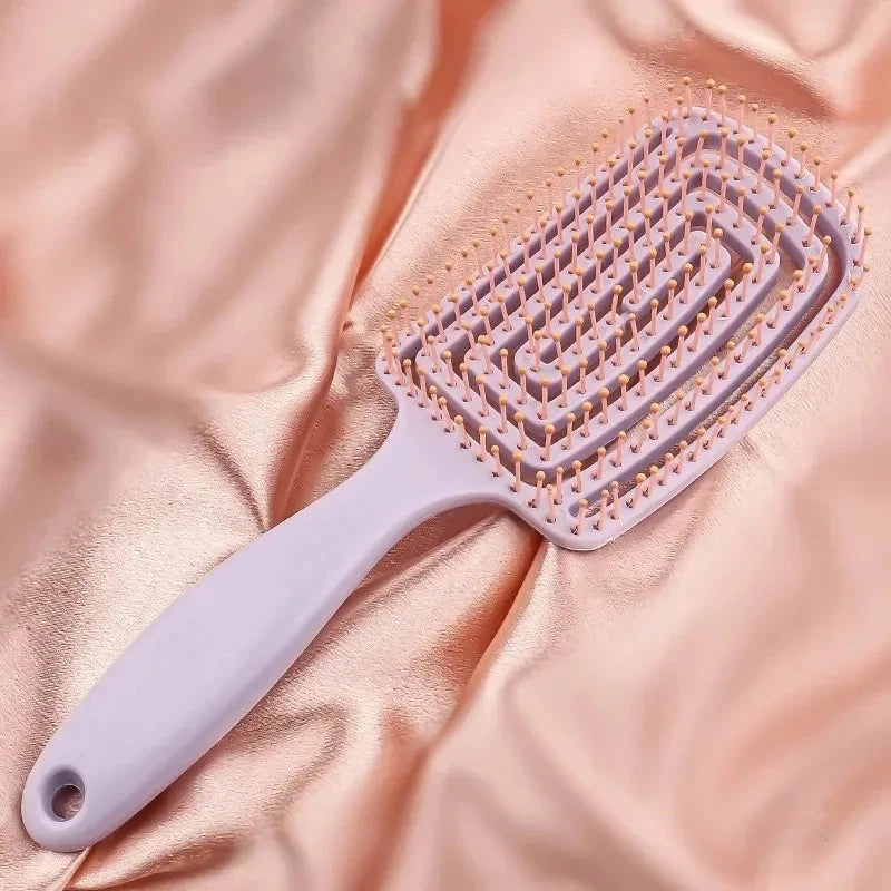 Volumizing Detangling Hair Massage comb Hair Massage Comb with Hollowed-Out Design hair styling tools for real hair wigs
